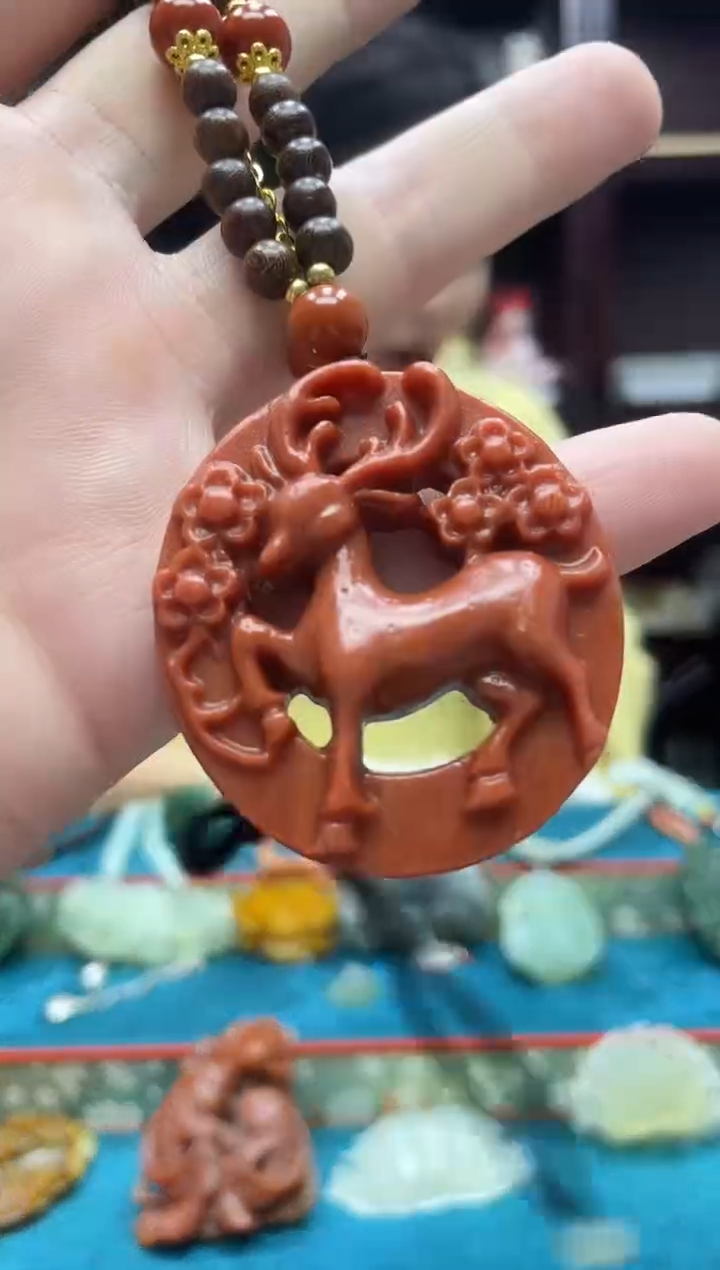 未镶嵌岫玉吊坠·多样性发*货拍一发一