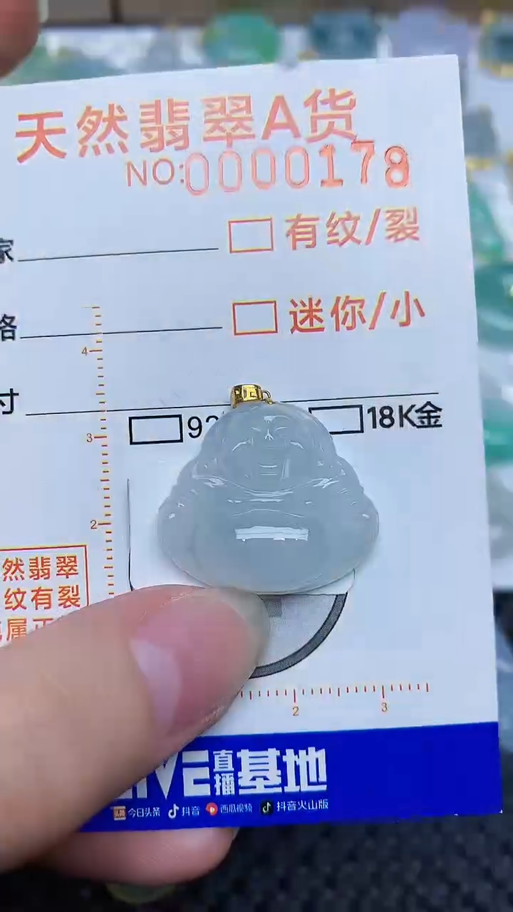 【闪购商品】翡翠颈饰18K金镶嵌876786786