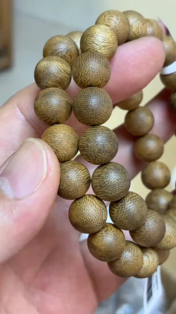 沉香手串 菩萨棋圆珠单圈1.1多样性发其一