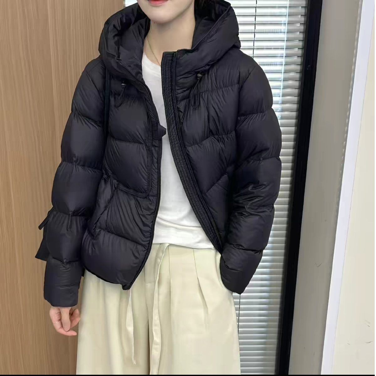 2025新款设计感短款宽松加棉服外套面包服