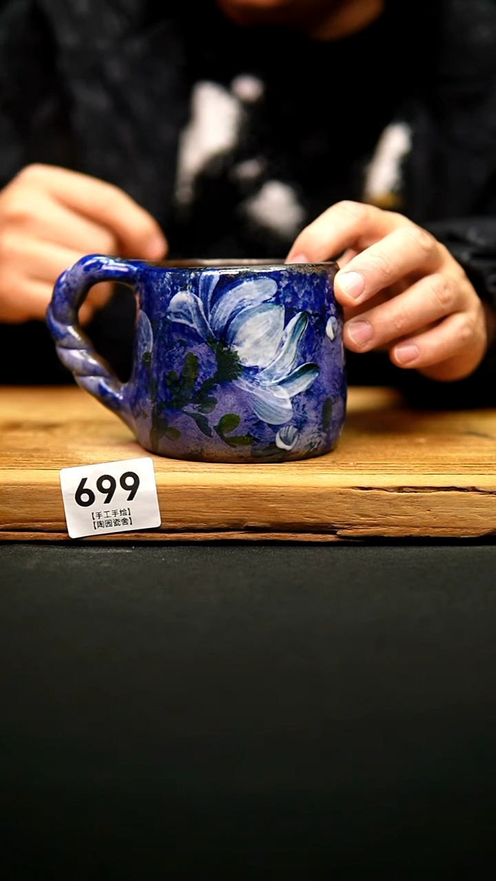 @@陶园瓷舍@@纯手工手绘@高温釉下彩
