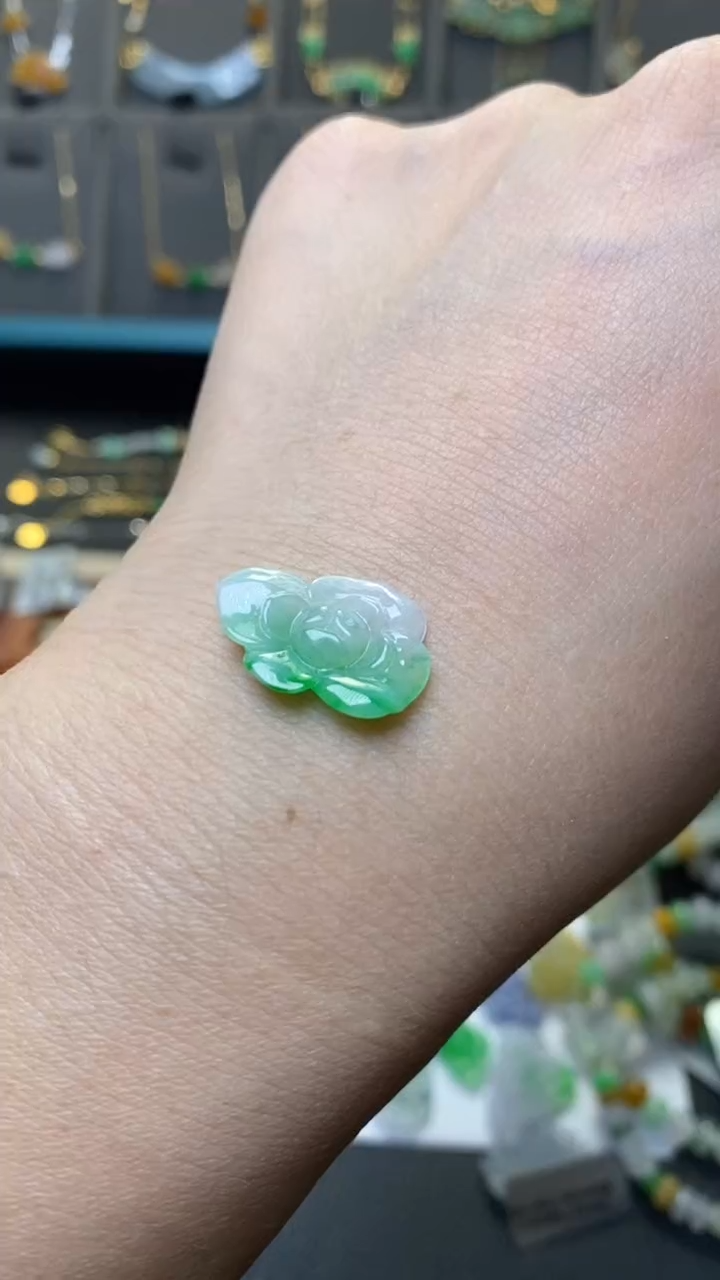 颈饰未镶嵌翡翠40329