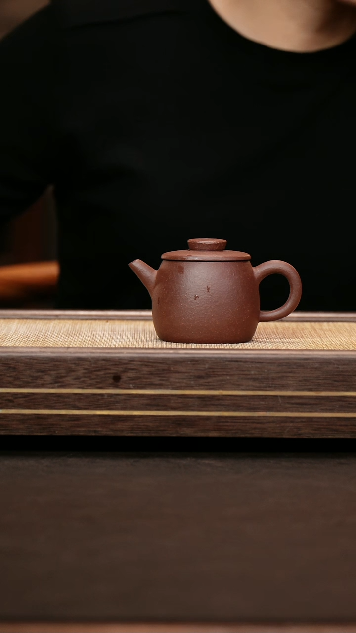 茶壶紫砂紫泥 小巨轮