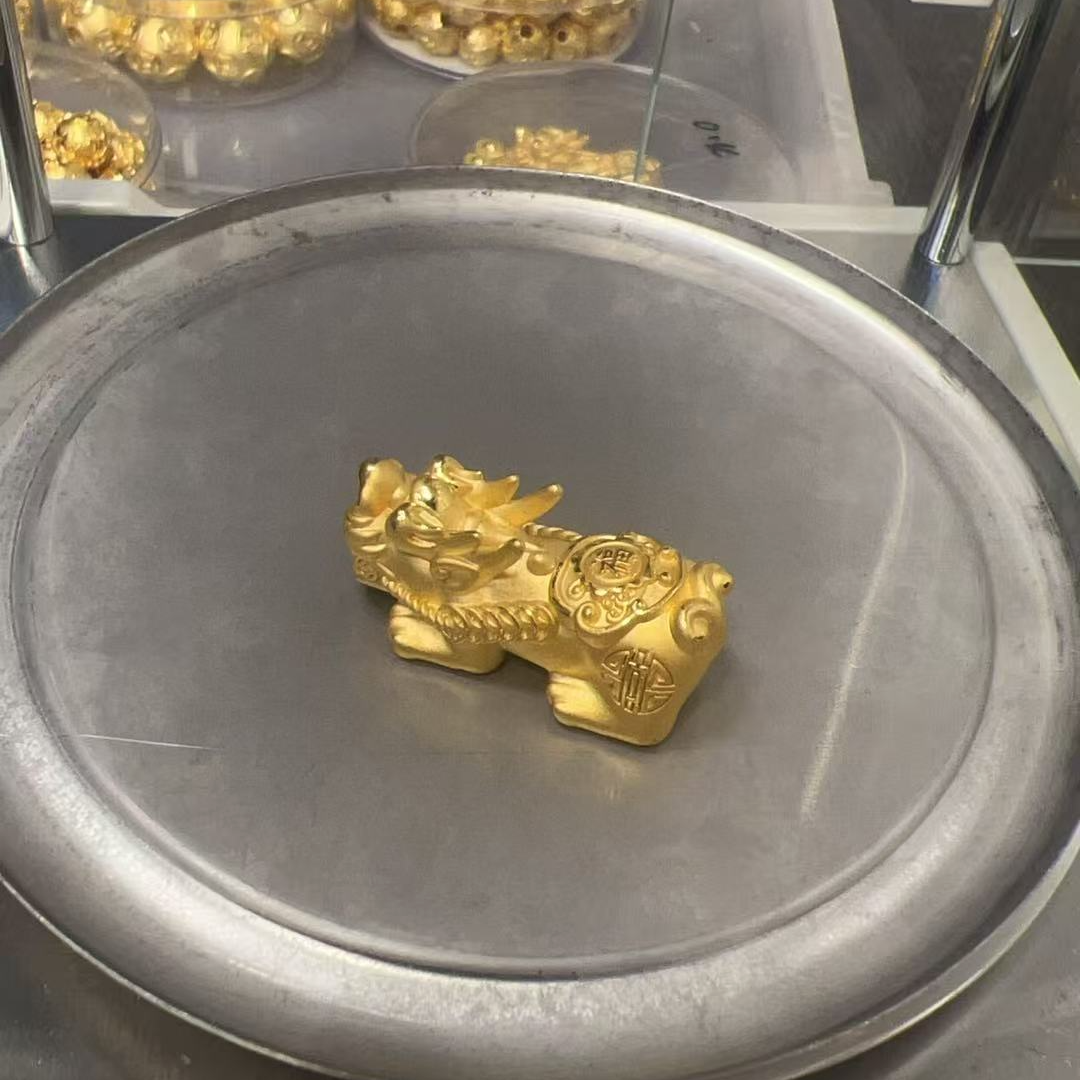 5.08克足金999貔貅