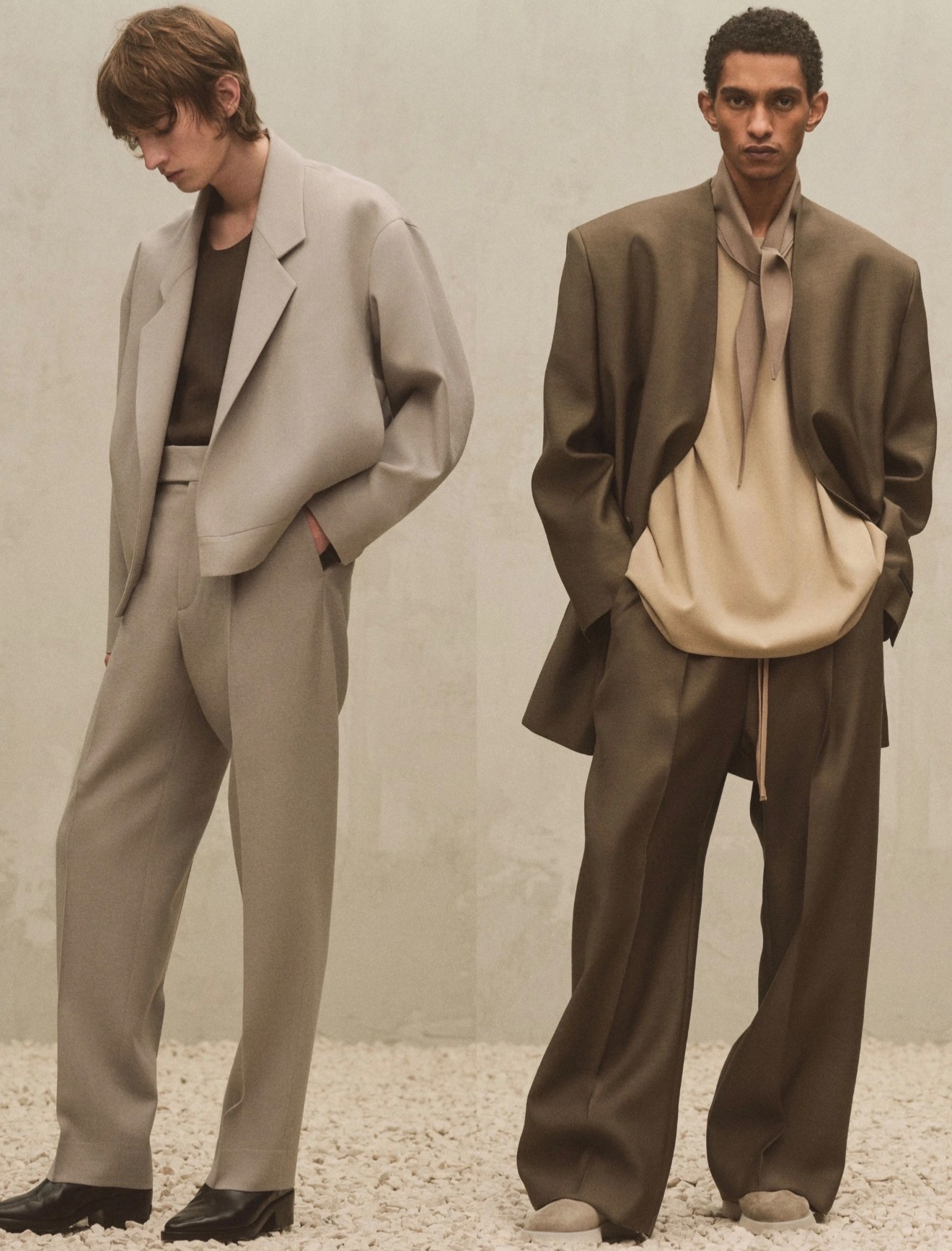 【32号链接重磅圆领打底】轻奢时尚百搭老钱风男款打底78587五