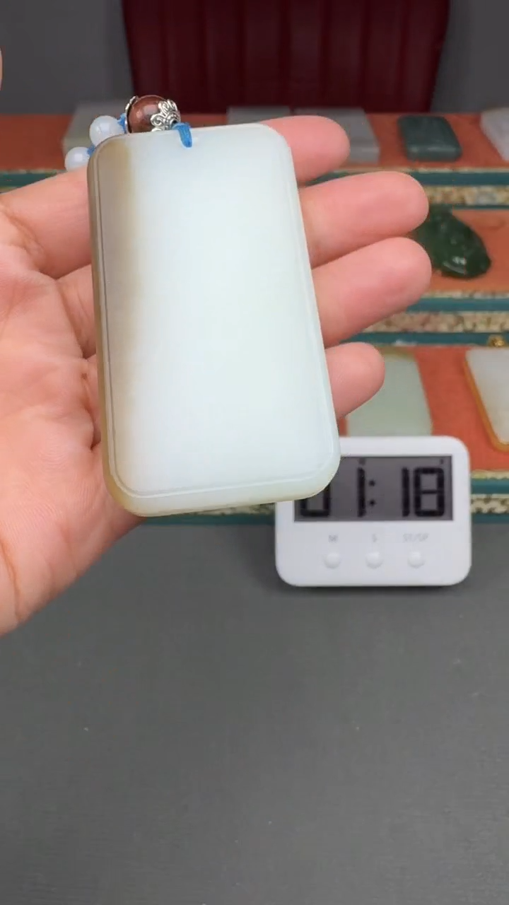 【闪购商品】和田玉颈饰未镶嵌开心