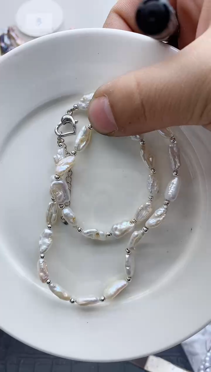 【闪购商品】淡水珍珠颈饰未镶嵌0227