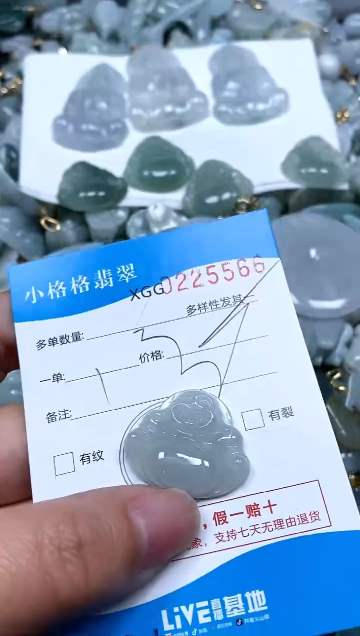 【闪购商品】翡翠颈饰未镶嵌闪购商品0225566