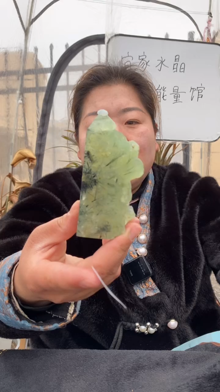 【闪购商品】葡萄石柱子未镶嵌葡萄石柱子D167