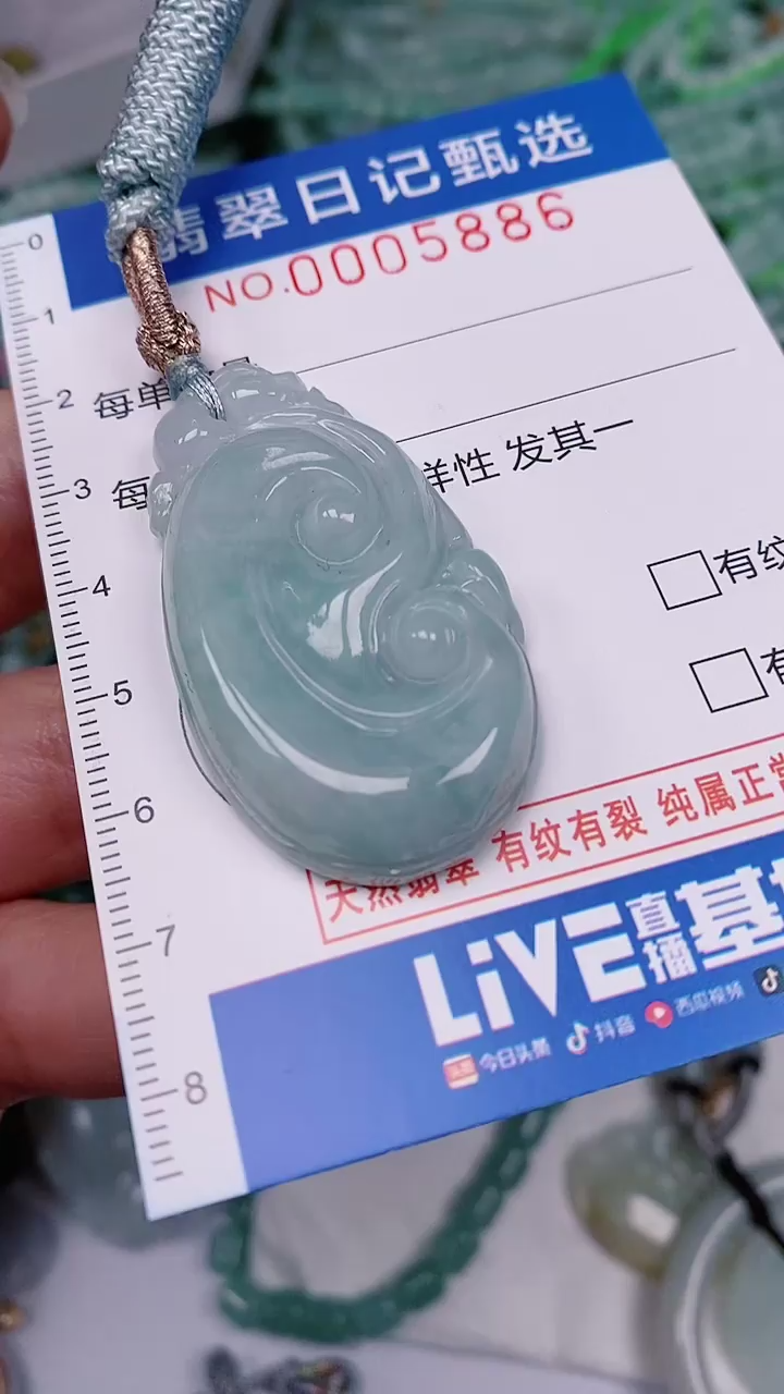 【闪购商品】翡翠颈饰未镶嵌00005886