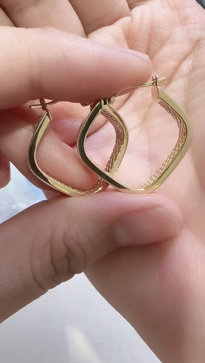 【闪购商品】18K金耳饰多样性发货发其一