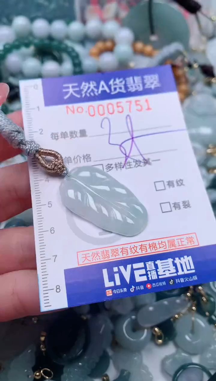 【闪购商品】翡翠颈饰未镶嵌00005751