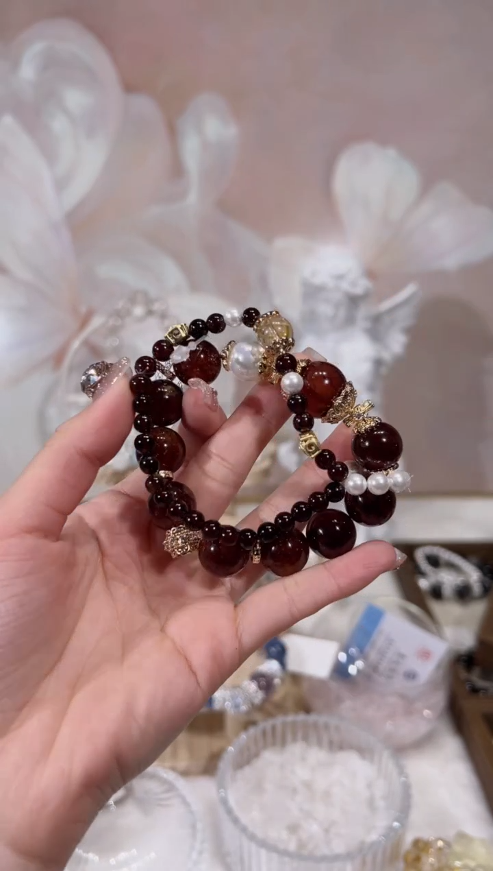 【闪购商品】水晶手链未镶嵌天然水晶默认微瑕 多样性发货发其一