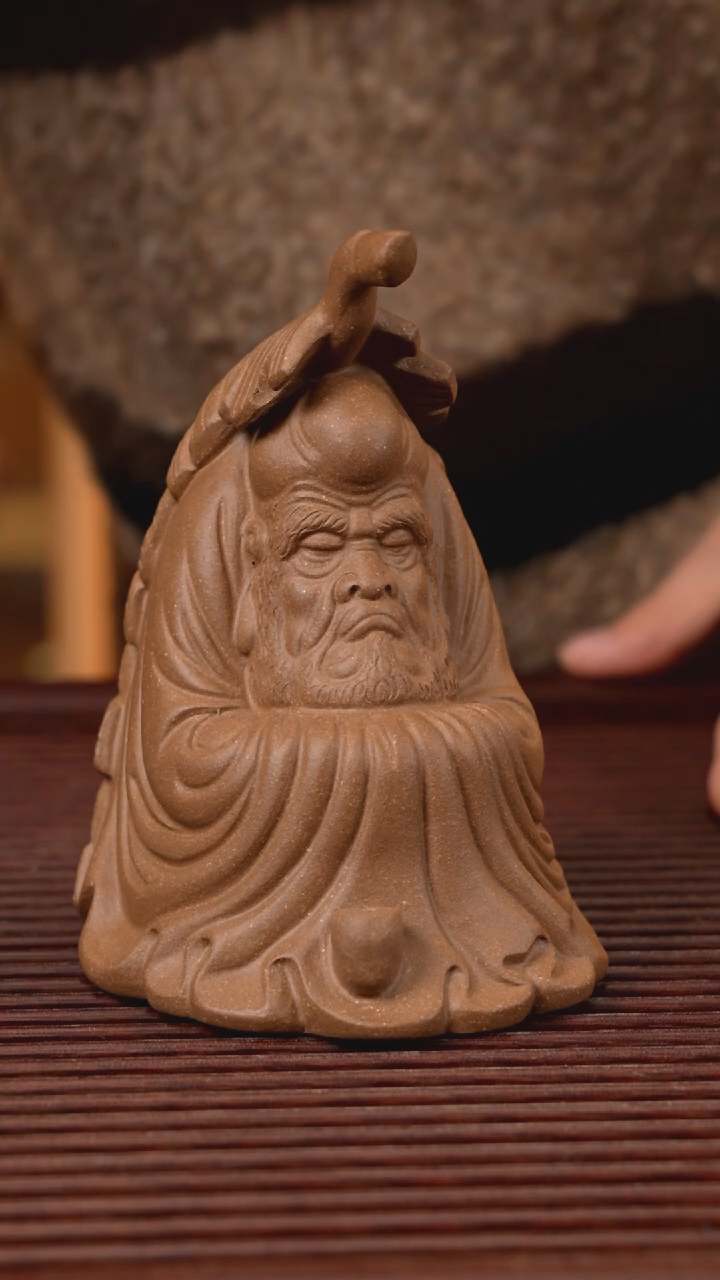 【闪购商品】紫砂茶宠芭蕉达摩