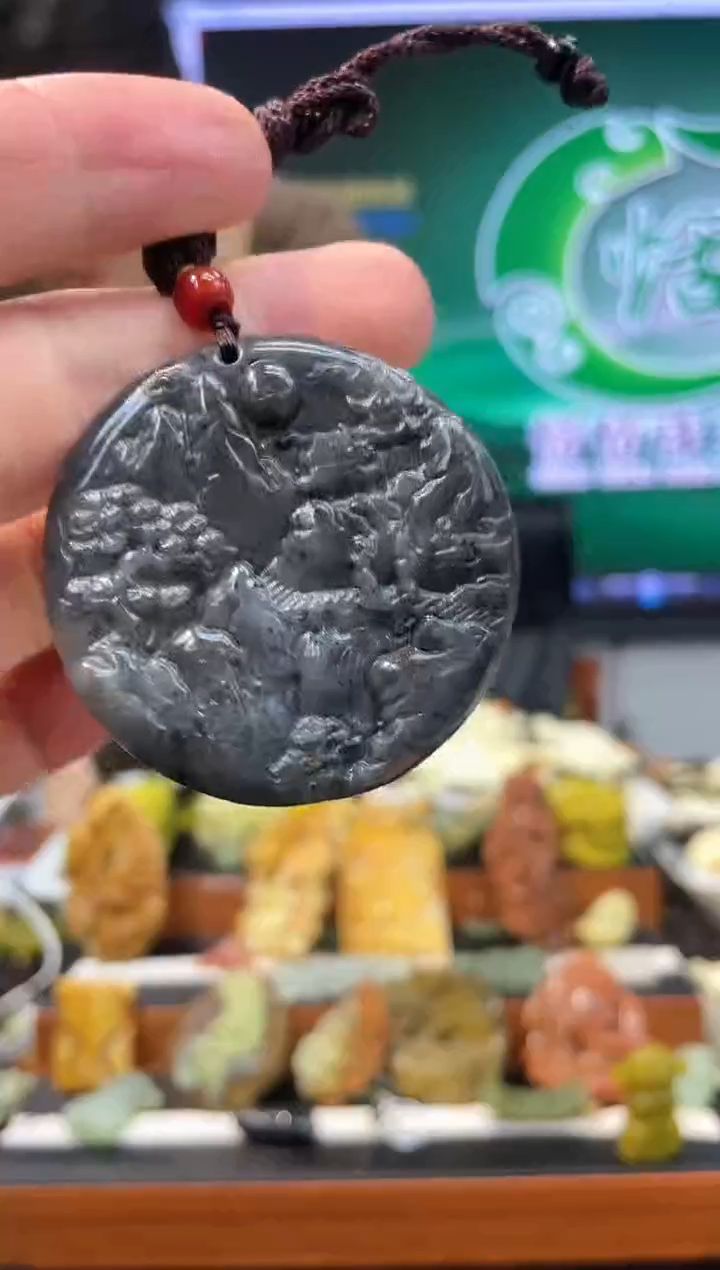 【闪购商品】岫玉吊坠未镶嵌·