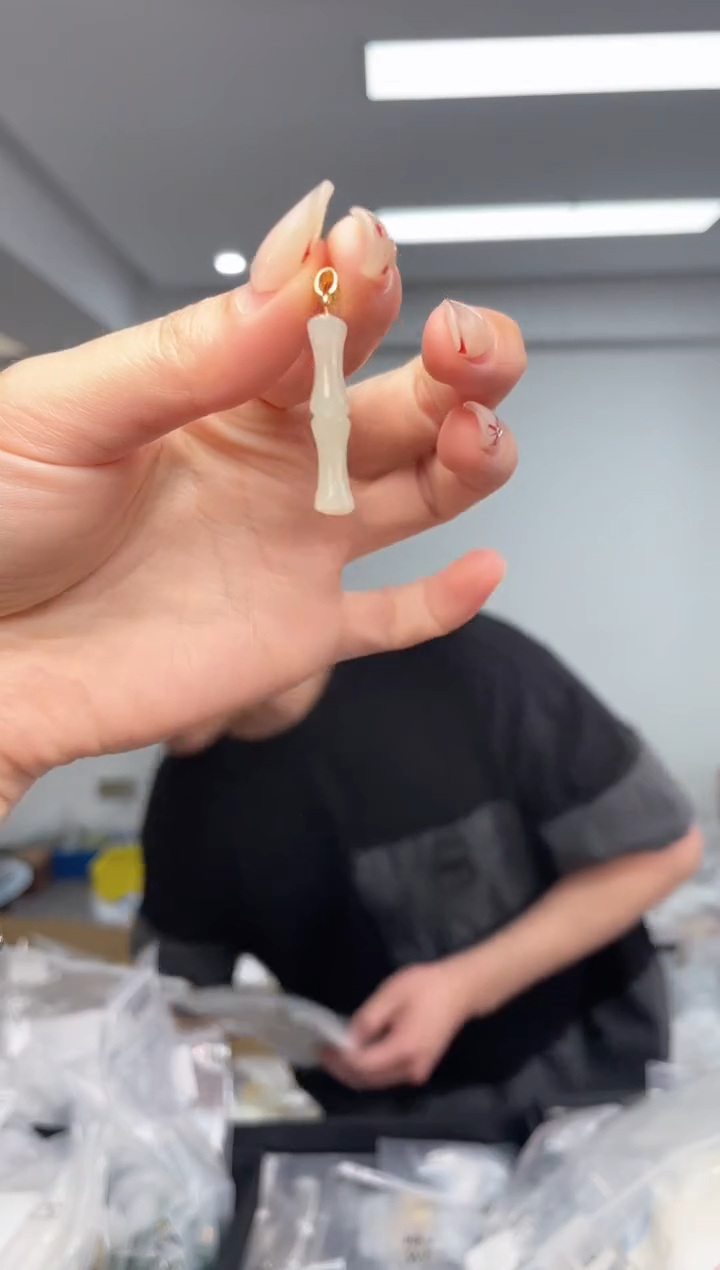 【闪购商品】和田玉·银S925镶嵌（多样性单个发货）