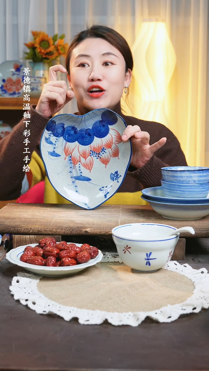 【闪购商品】碗福利  高温釉下彩手工手绘