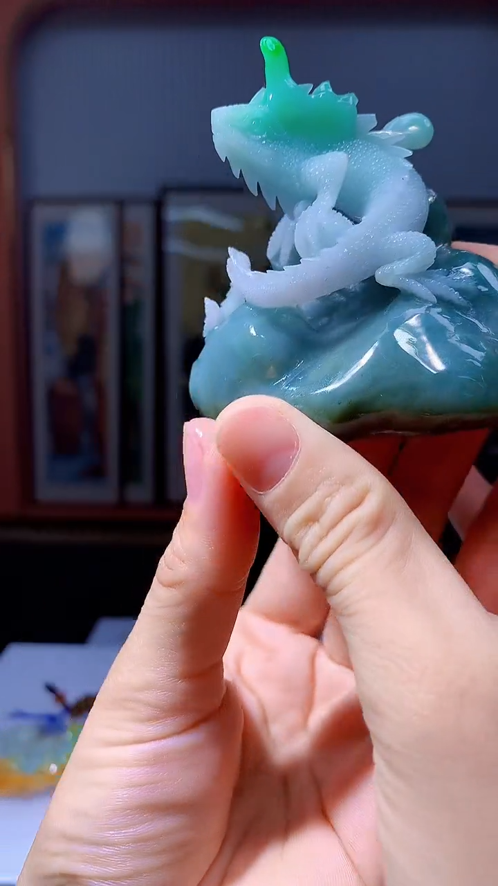 定制翡翠未镶嵌1034hm-毛货摆件28