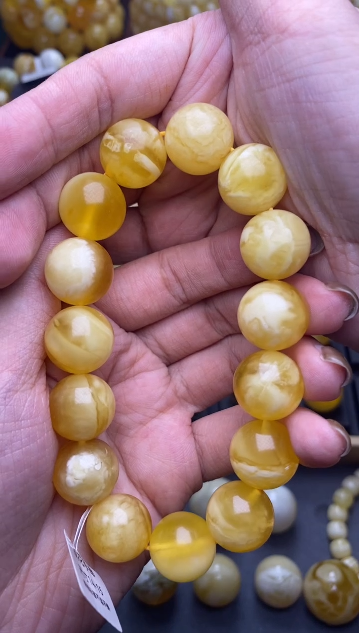 【闪购商品】琥珀裸石未镶嵌大小姐珠宝严选91