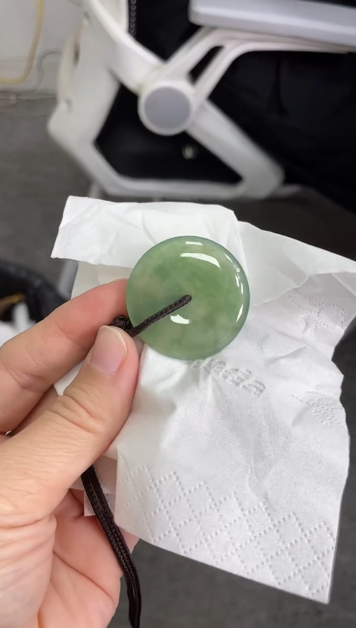 【闪购商品】翡翠颈饰未镶嵌翡翠挂件平安扣