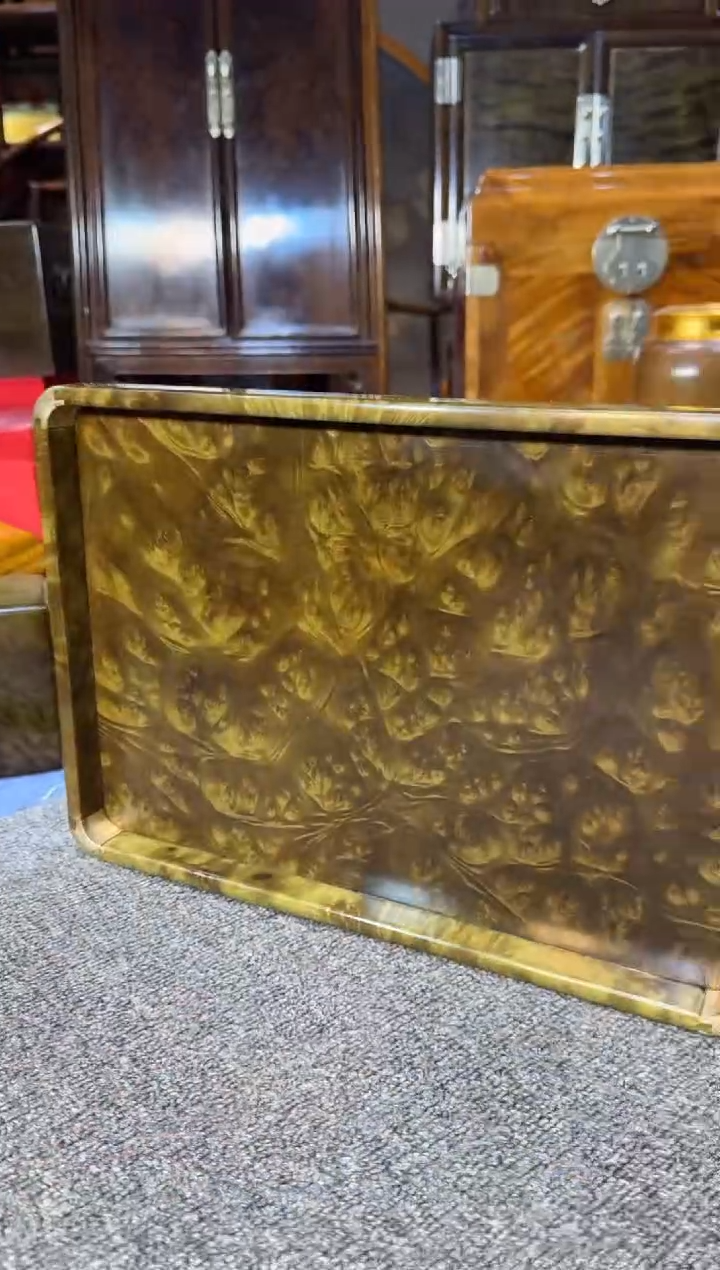 【闪购商品】乌木类成套家具阴沉乌木托盘Y42