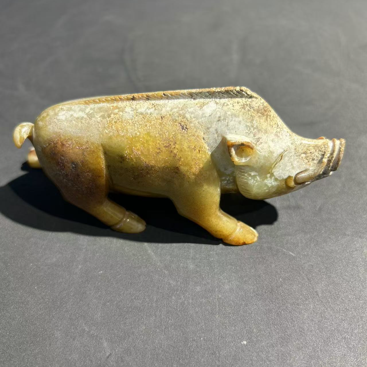 和田玉/猪摆件/121662272