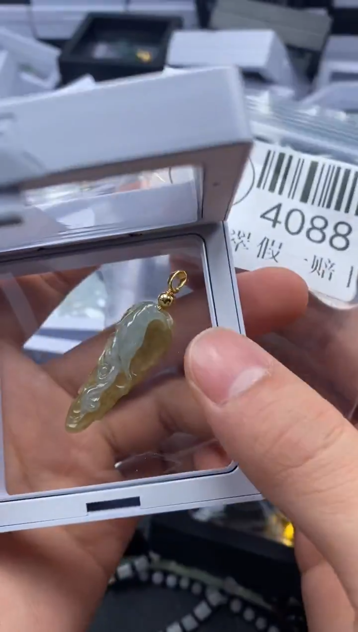 吊坠(不含链)未镶嵌翡翠4088