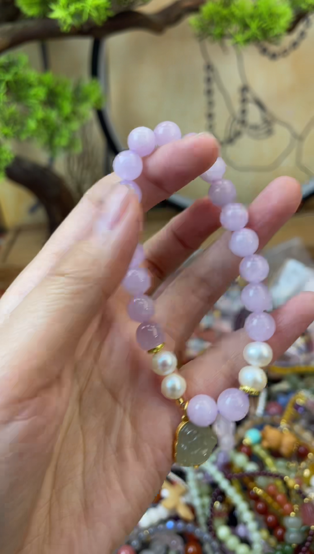 【闪购商品】锂辉石手串未镶嵌309