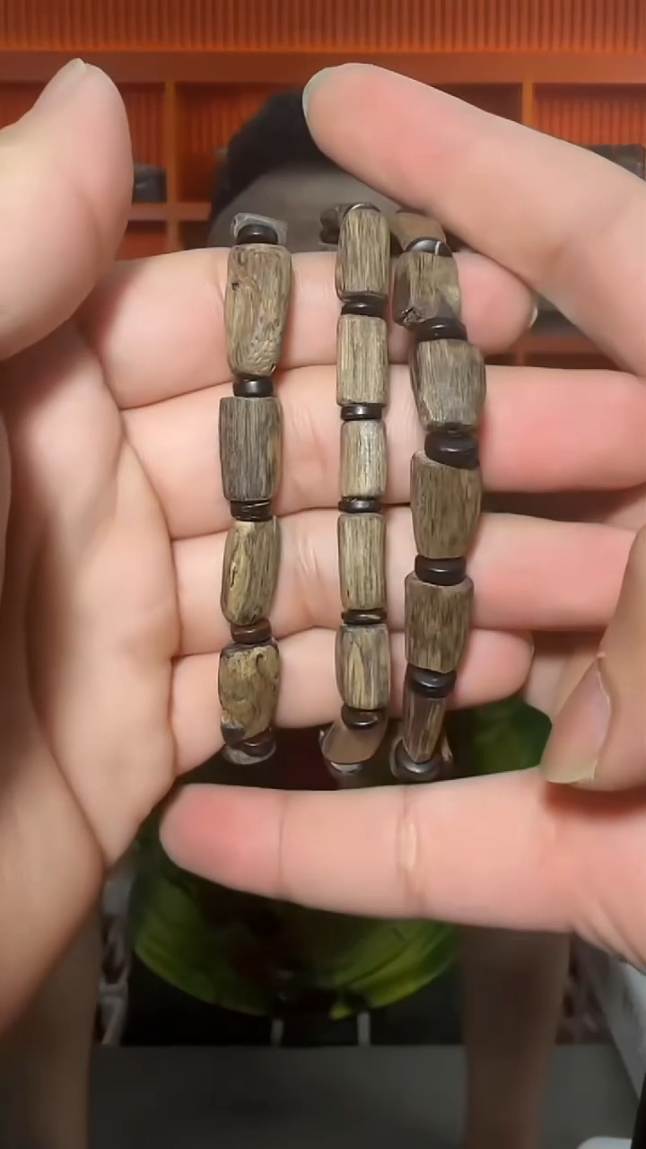 沉香手串41号单圈多样性发一