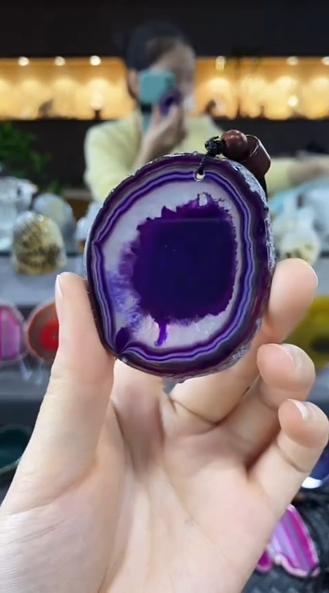 未镶嵌颈饰玛瑙/玉髓糊*张玛瑙