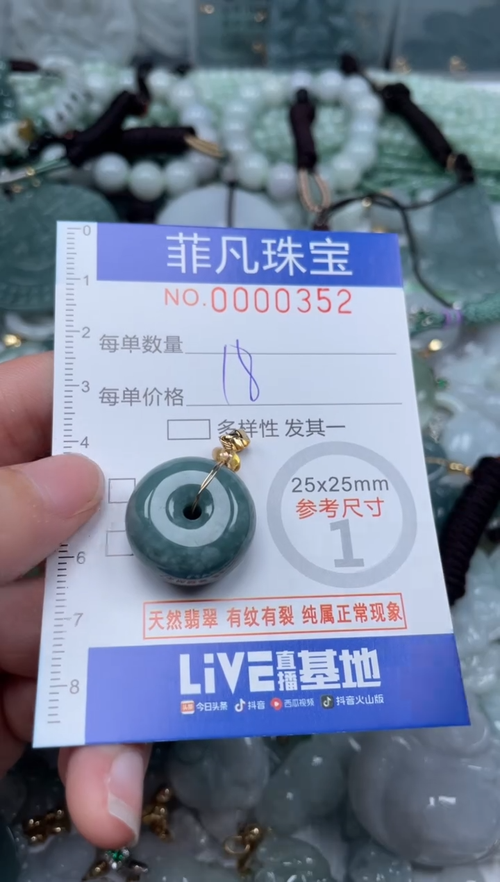 【闪购商品】翡翠颈饰未镶嵌00..0352