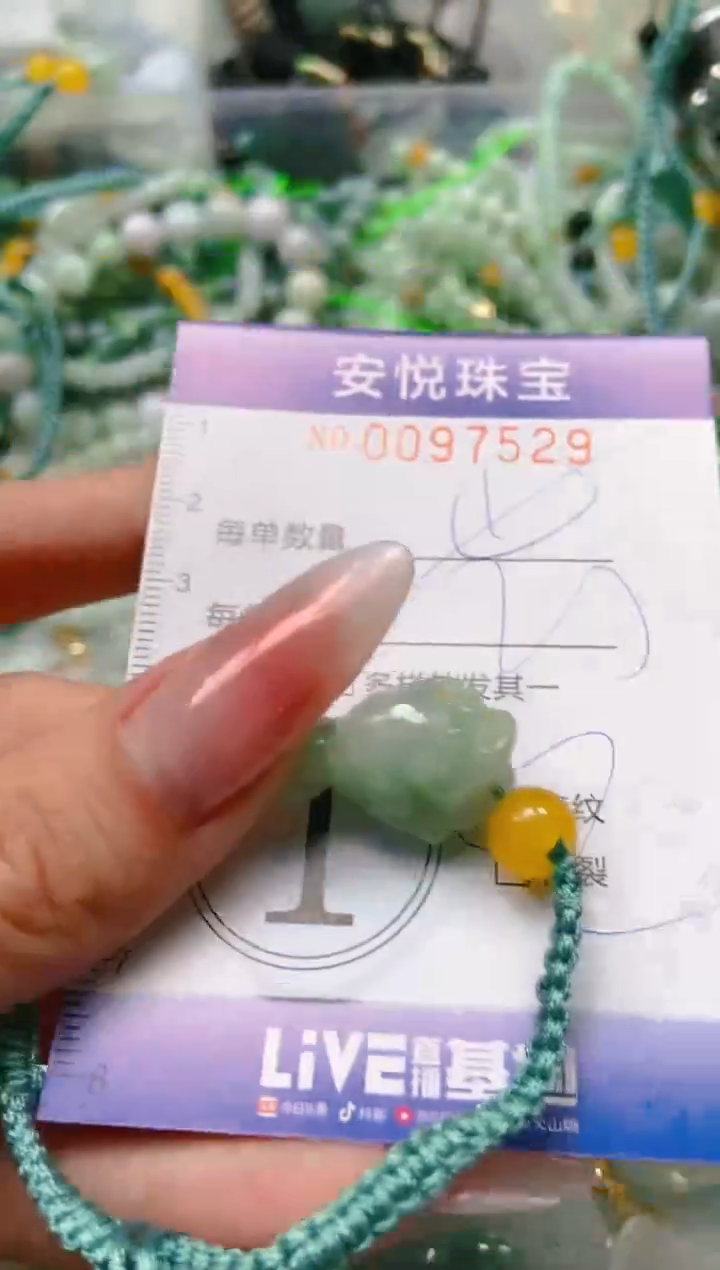 【闪购商品】翡翠颈饰未镶嵌闪购0097529多样性发其一