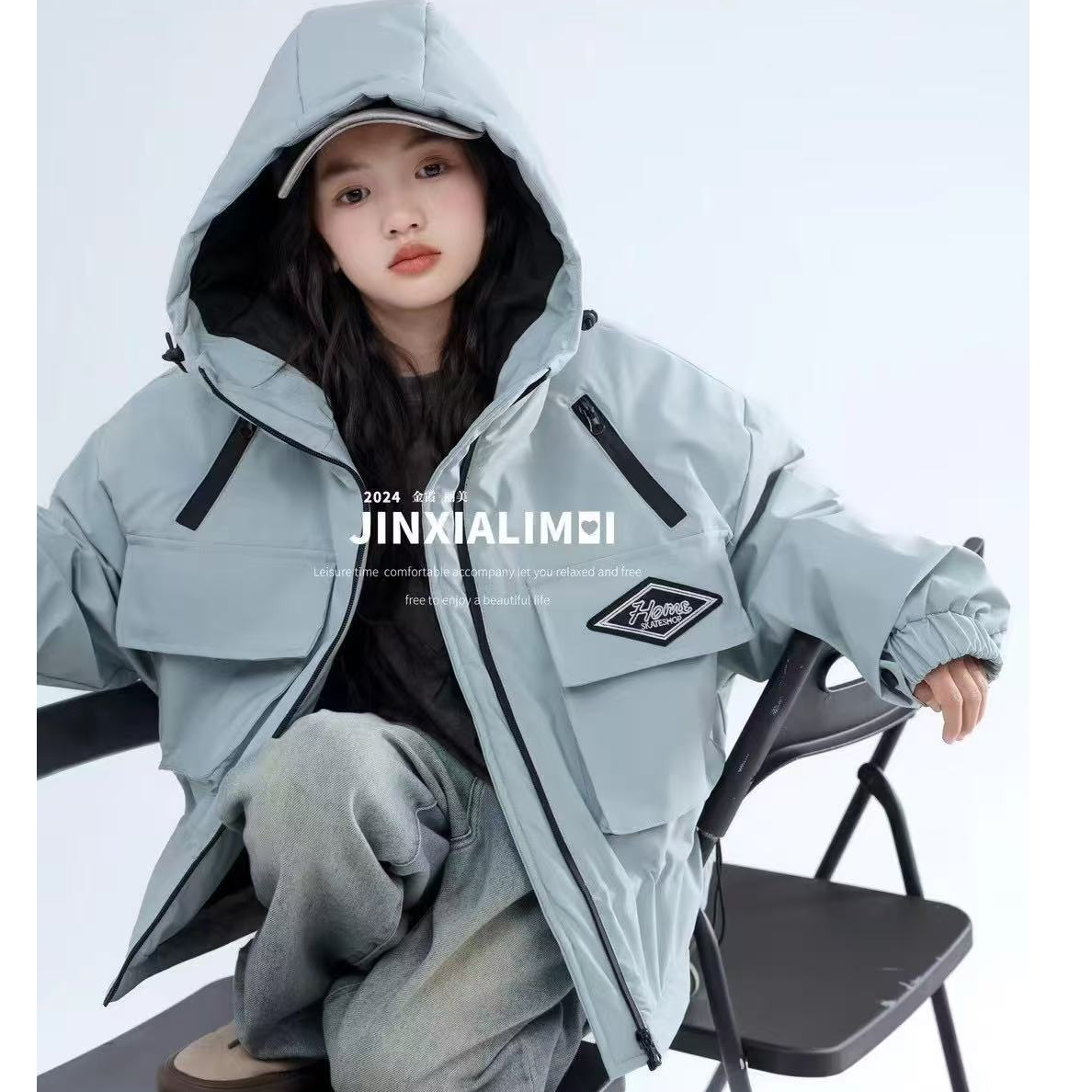 027～高品质冬季中性款棉衣外套（短款风格胸围很宽松）