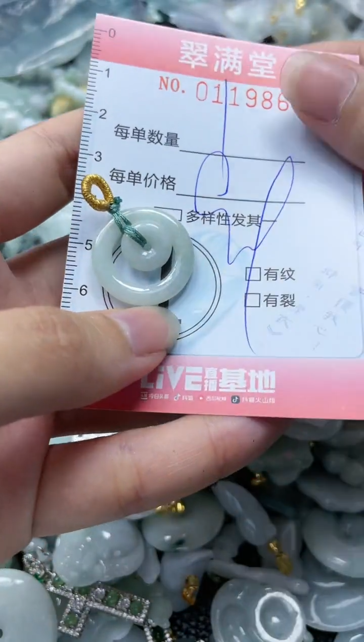 【闪购商品】翡翠未镶嵌颈饰闪购0119862
