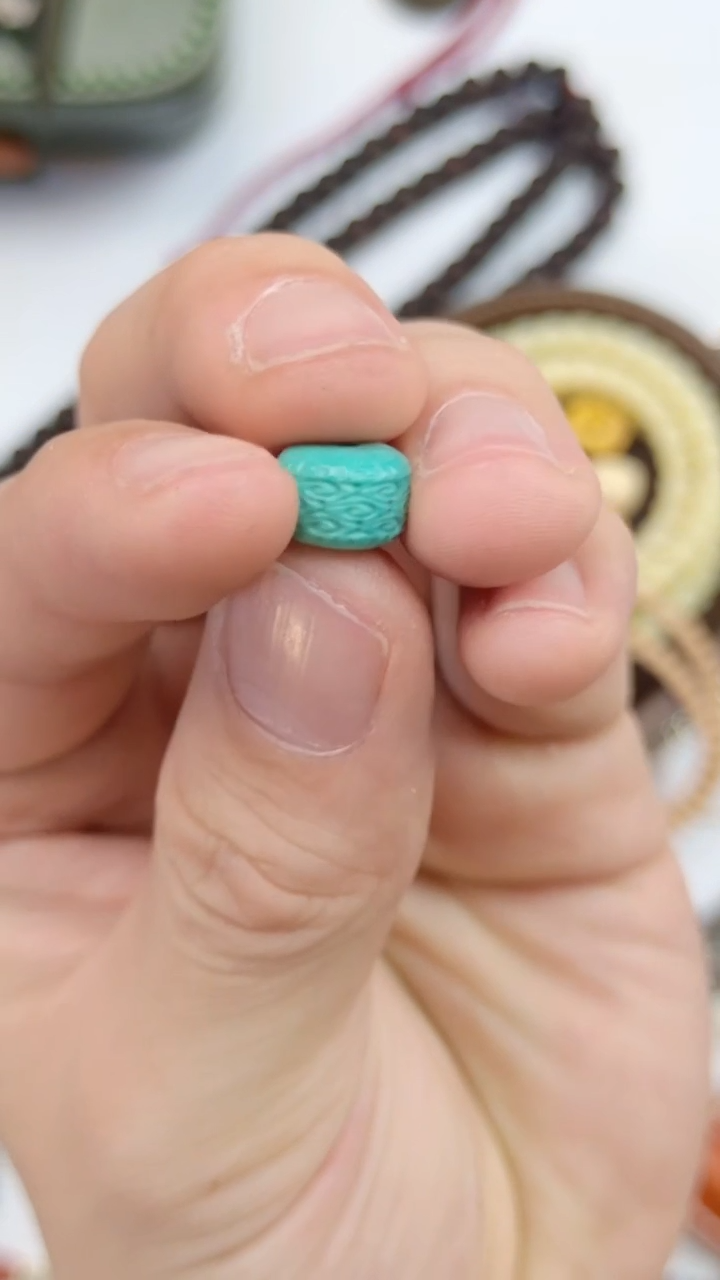 手串星月菩提厚切雕刻7.1*1.0