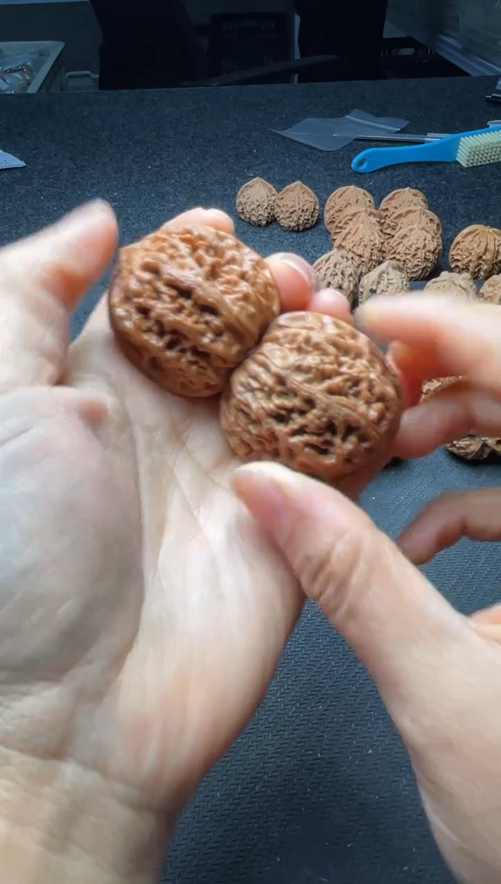 把件文玩核桃w347  凤凰台 39尺