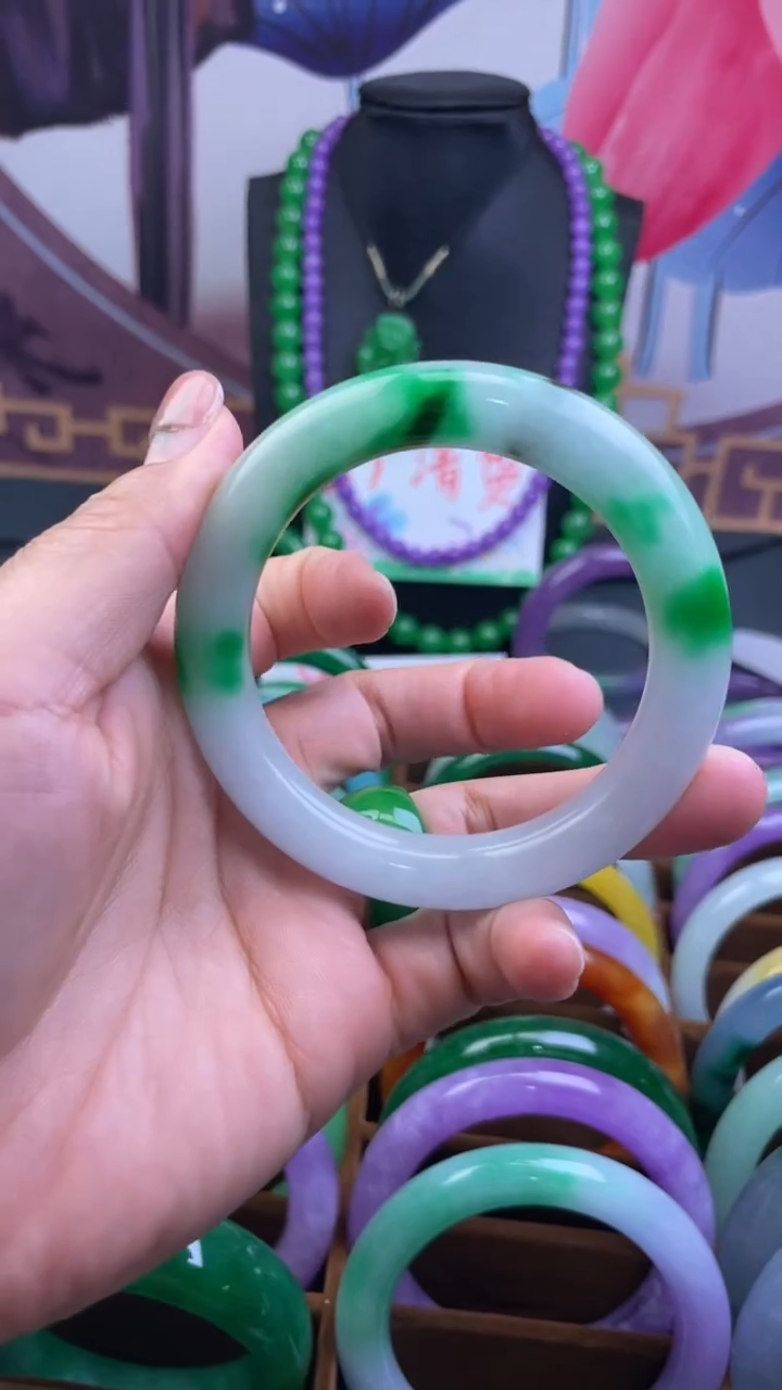 非金属仿水晶手镯