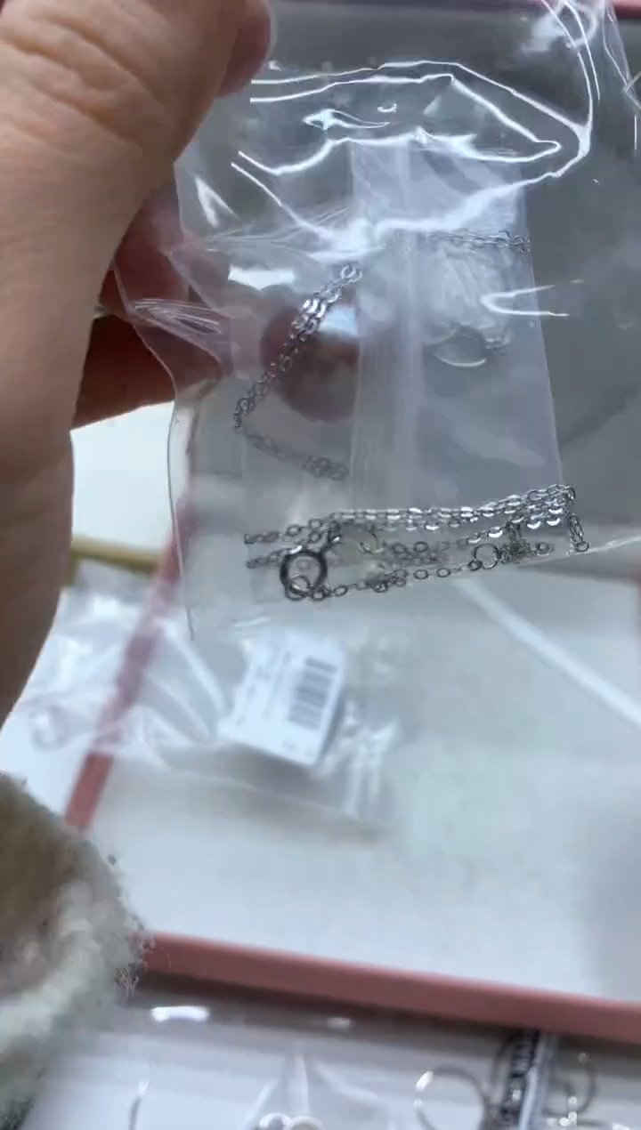 套链银S925镶嵌淡水珍珠多样性发其一