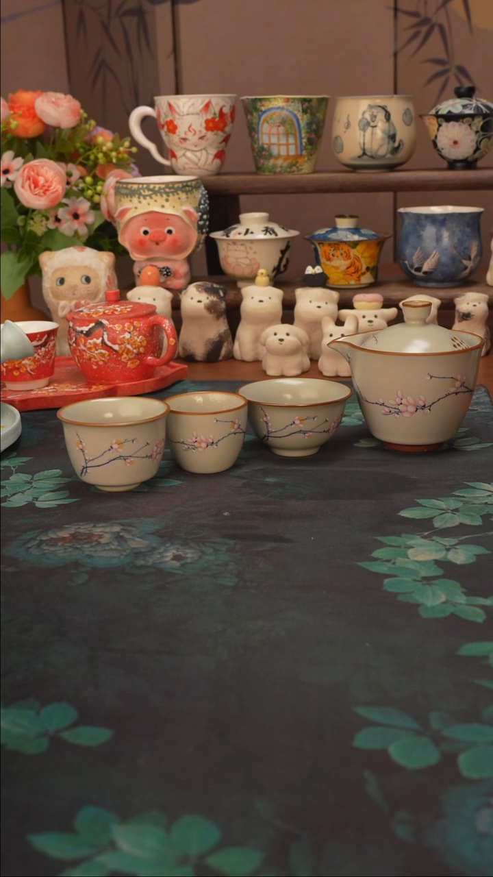 【落单】李辉熠   梅花快客杯套组