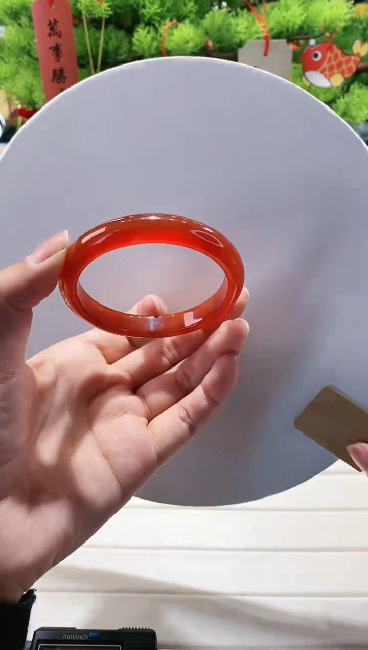 【闪购商品】玛瑙/玉髓手镯未镶嵌101-54.6福利