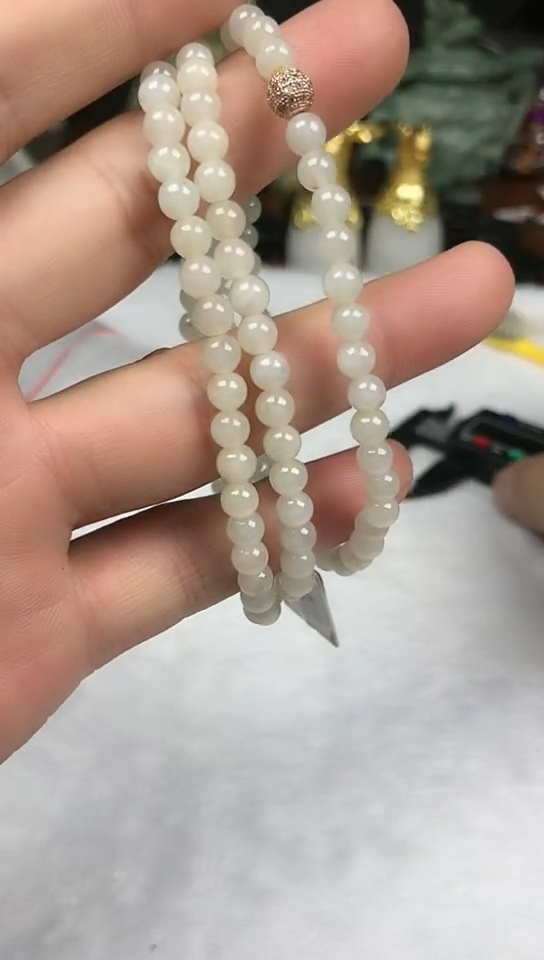未镶嵌挂件翡翠手串5.3