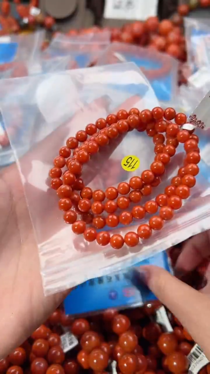 【闪购商品】南红玛瑙手串未镶嵌6+