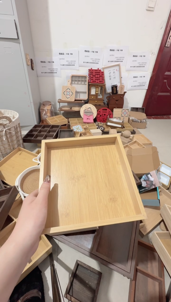 原木色托盘微瑕拍下不退不换无售后