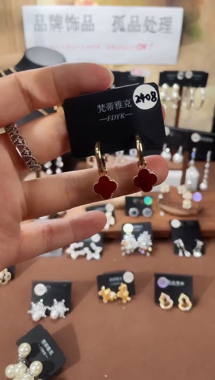 合金925银锆石梵2408