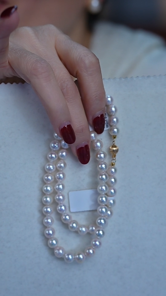 【闪购商品】海水珍珠项链未镶嵌7.5-8mm（年末福利）