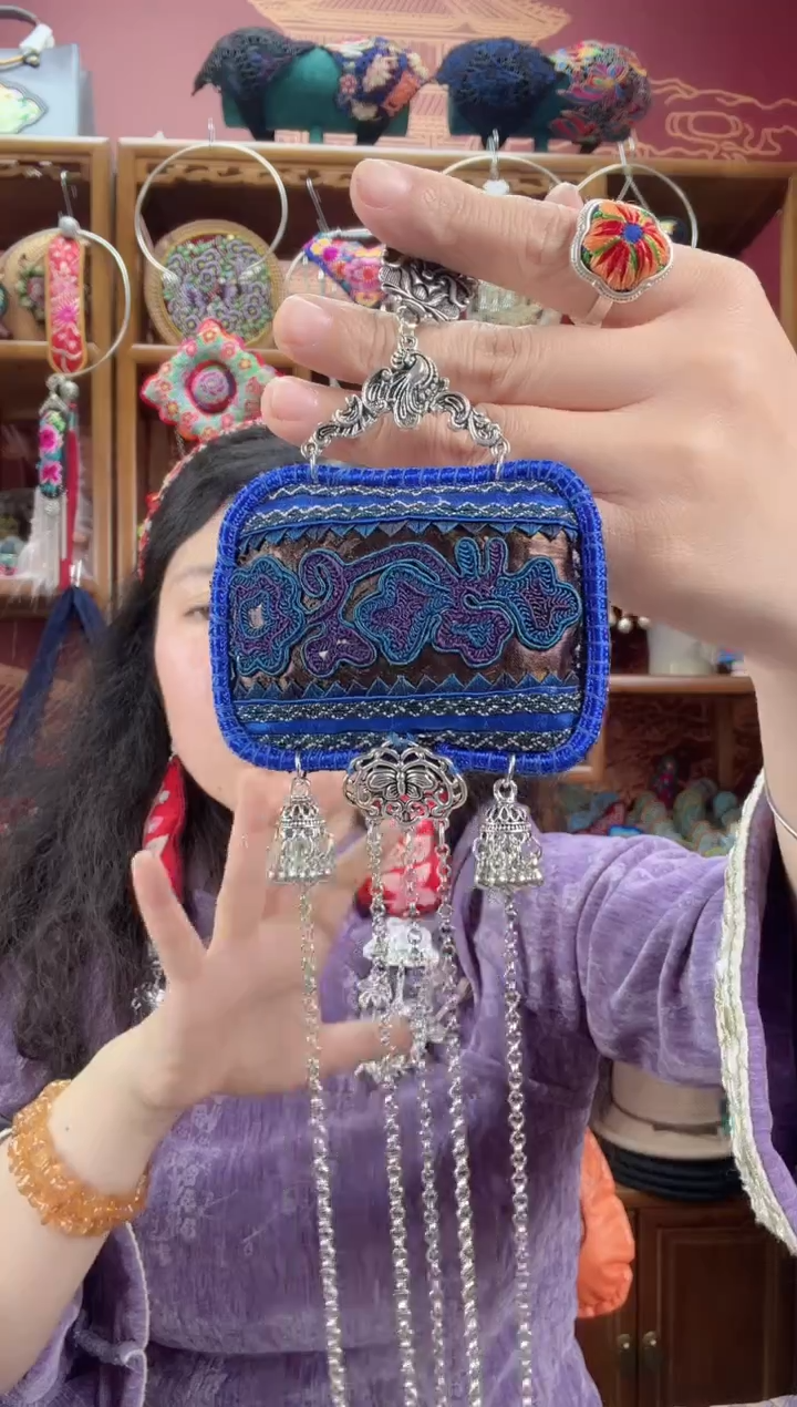 刺绣压襟106甜甜家