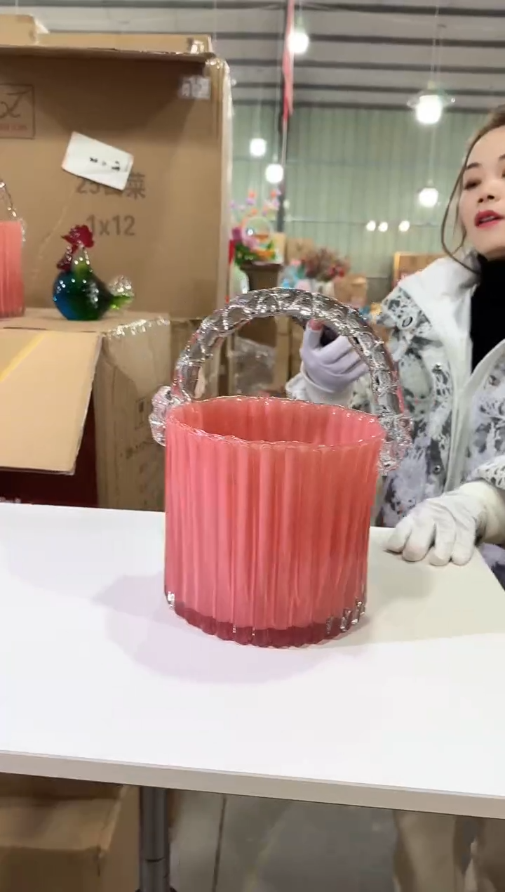 【闪购商品】无铅玻璃悠悠T-花器-14早