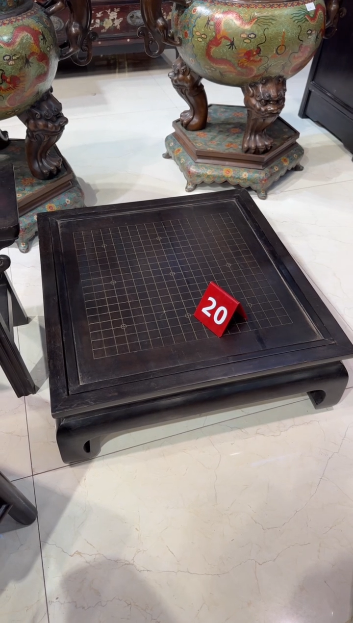 木木头款紫檀双面棋桌2600