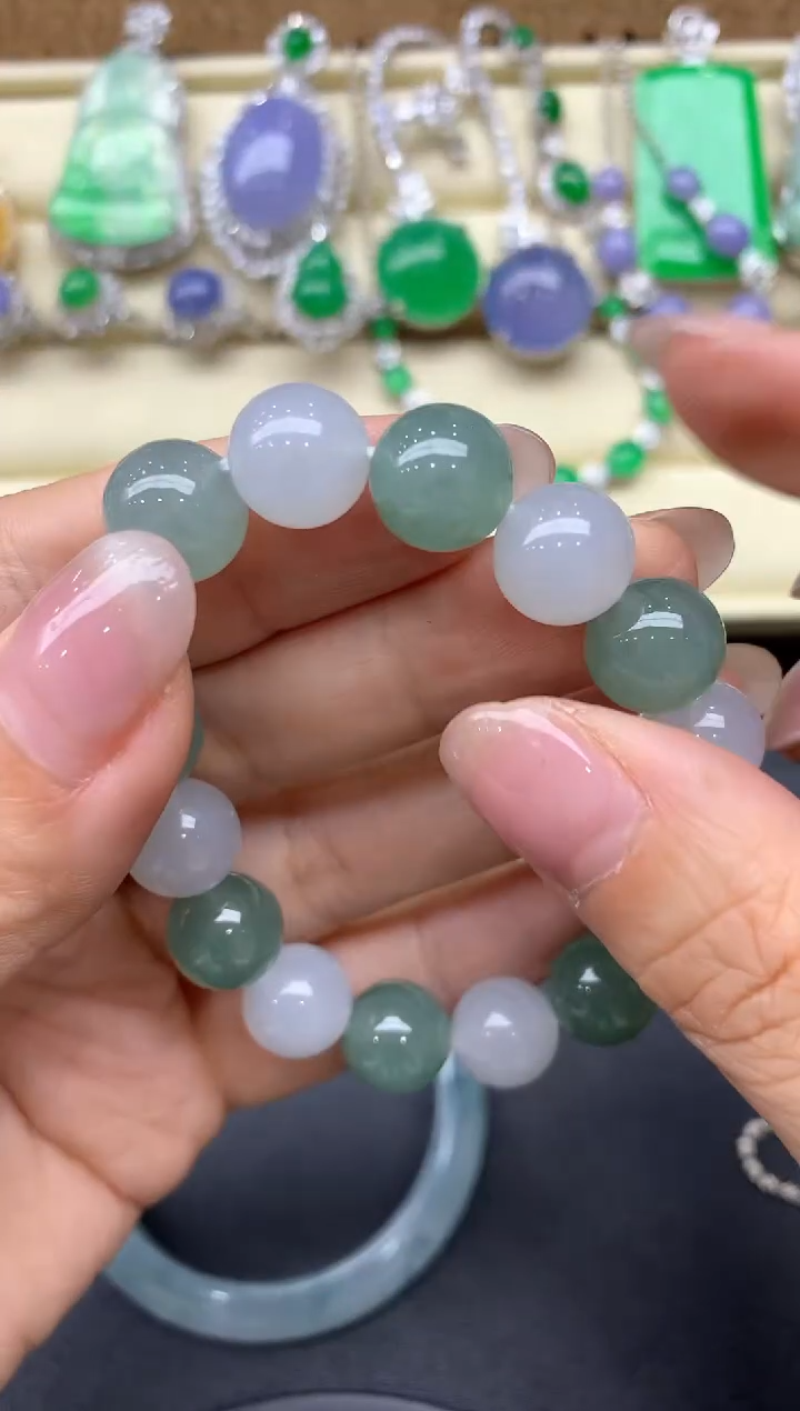 【闪购商品】翡翠手串未镶嵌378-中国好珍宝