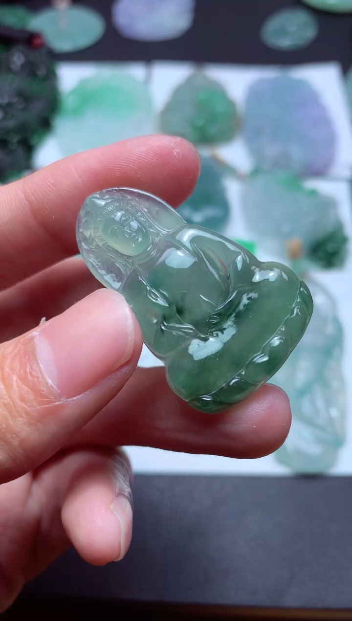【闪购商品】翡翠颈饰未镶嵌天然翡翠